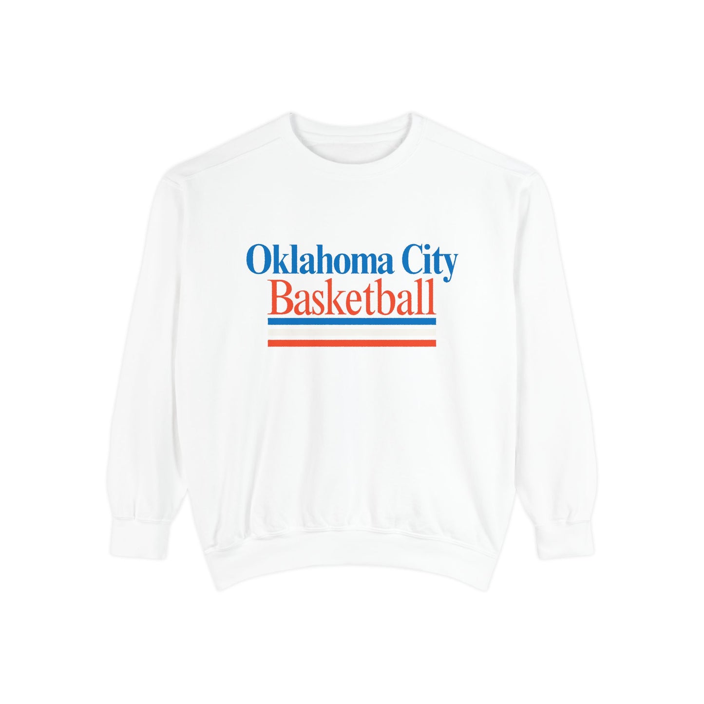 OKLAHOMA CITY BASKETBALL SWEATSHIRT