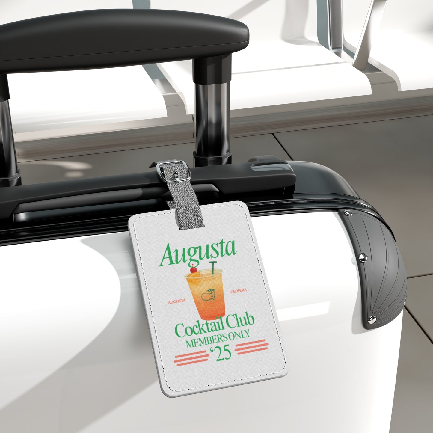 AUGUSTA COCKTAIL CLUB LUGGAGE TAG
