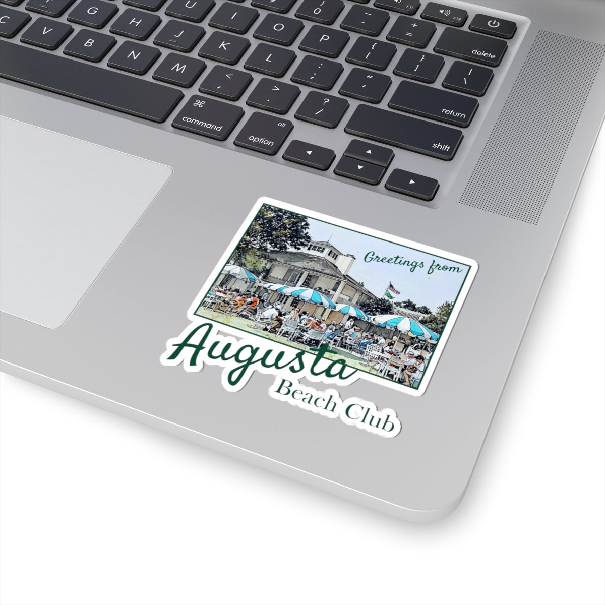 GREETINGS FROM ABC STICKER