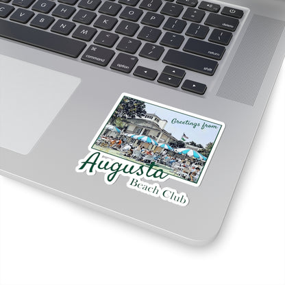 GREETINGS FROM ABC STICKER