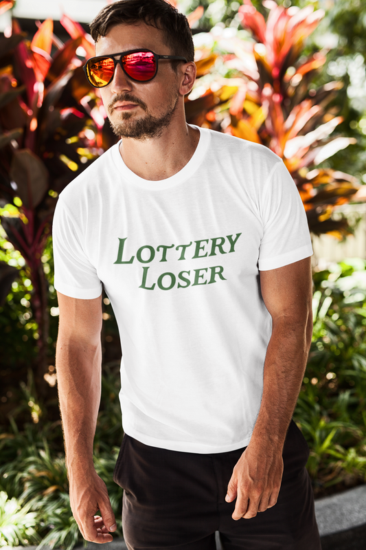 LOTTERY LOSER GOLF TEE